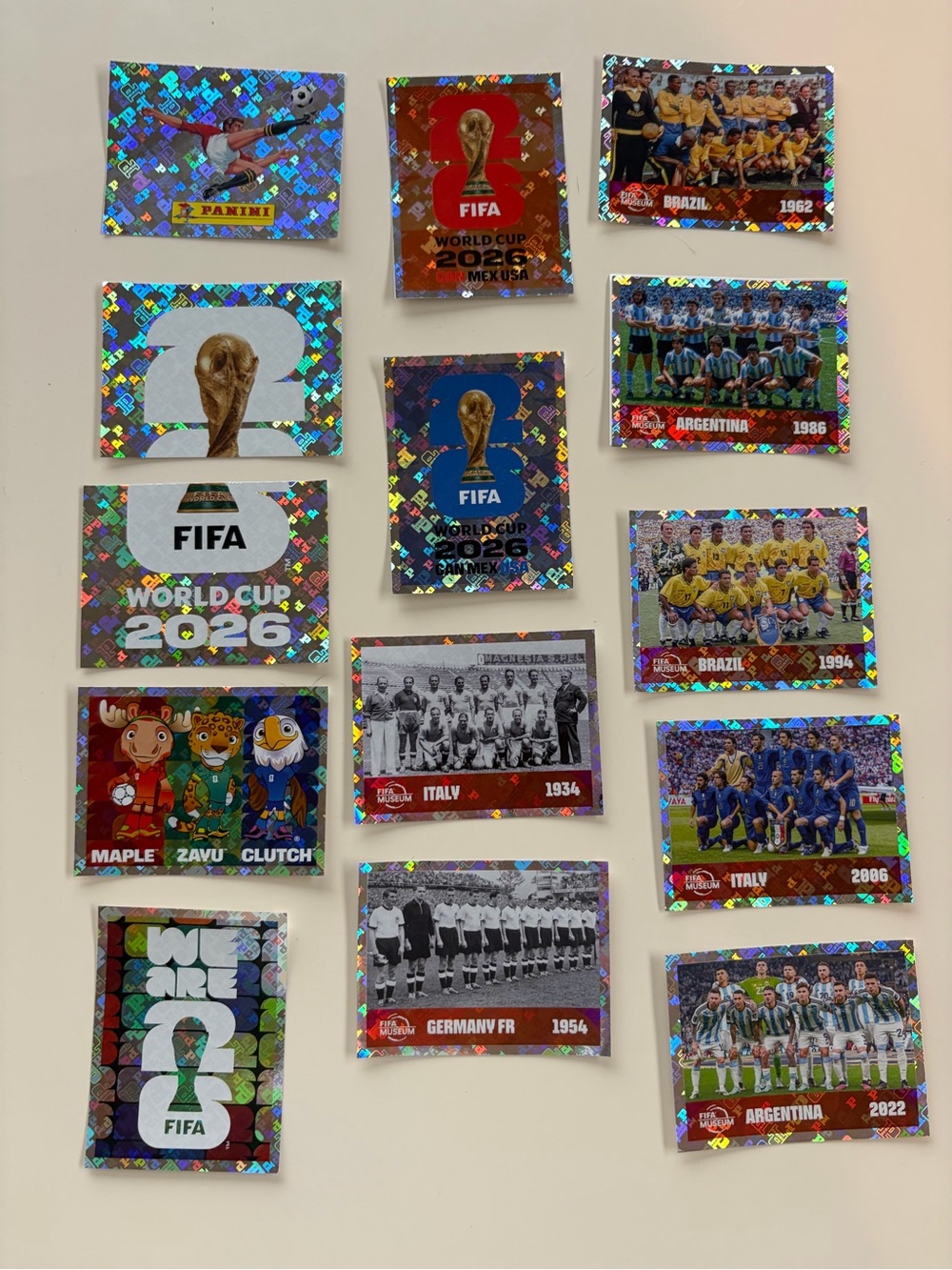 Panini FIFA World Cup FWC Stickers